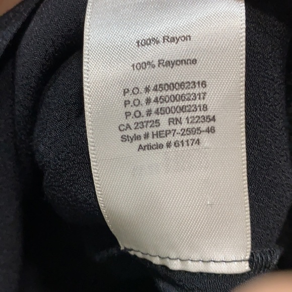 5 for $25 Wilfred free aritzia redling lace up blouse black - Picture 8 of 11